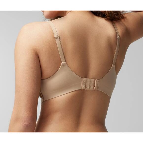 Soma ENBLISS Wireless Bra size 36A Nude No Wire Comfort - Picture 2 of 6